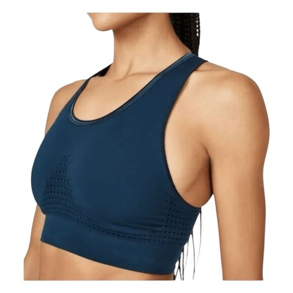 Sweaty Betty Stamina Sports Bra Navy Blue L - Picture 4 of 15